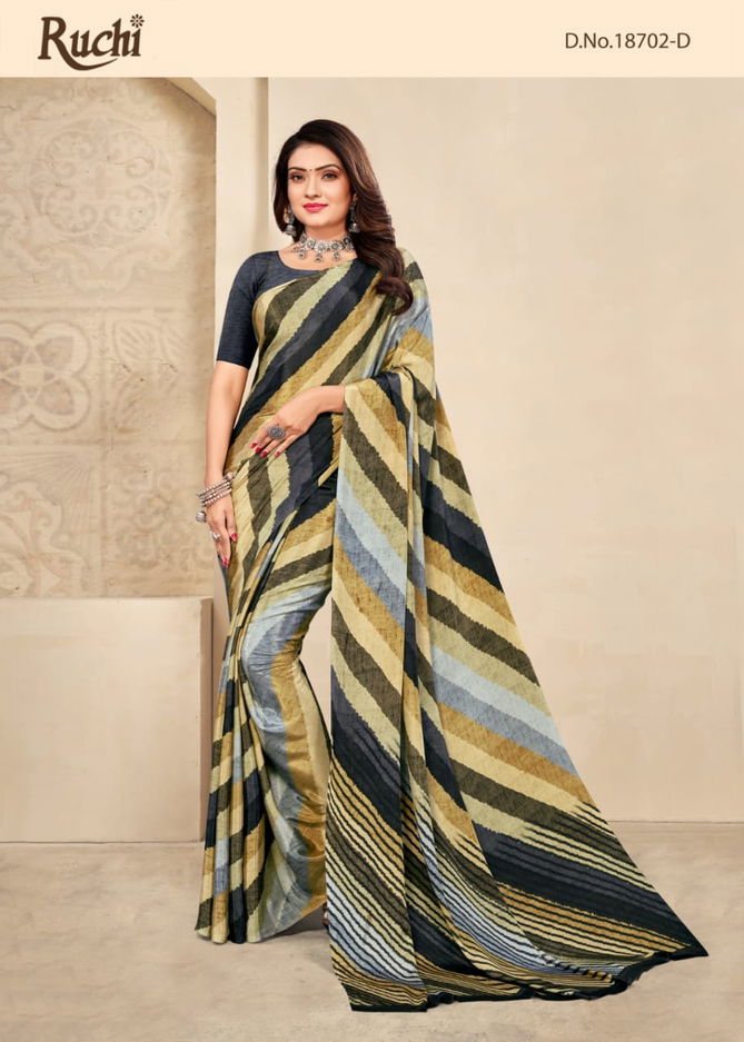 Vivanta Silk 19 By Ruchi Printed Daily Wear Sarees Catalog
